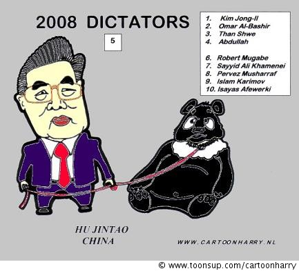 Cartoon: Hu Jintao 1
