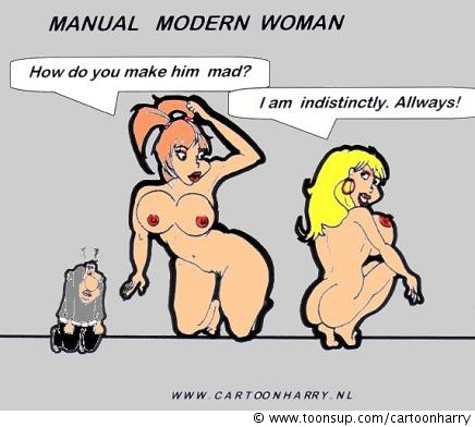 Cartoon: Manual For Modern Women2 1