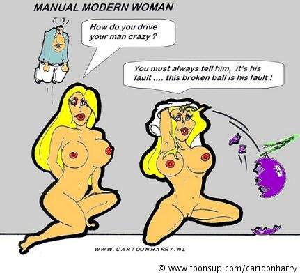 Cartoon: Manual for Modern Women3 1