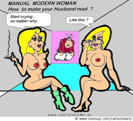 Cartoon: Manual For Modern Women4 1