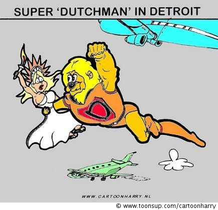 Cartoon: Dutch Superman 1