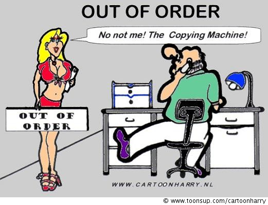 Cartoon: Out of Order 1