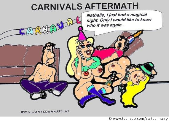 Cartoon: Carnivals Aftermath 1
