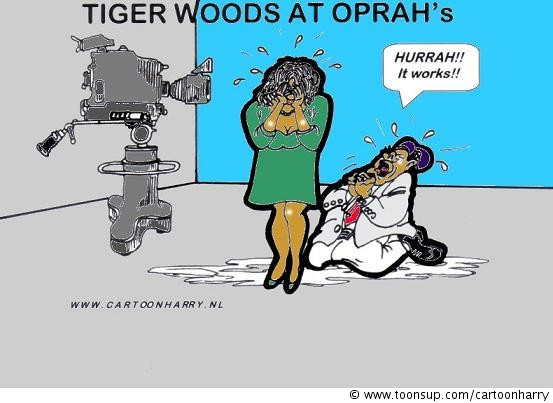 Cartoon: Tiger At Oprahs? 1