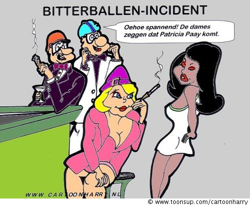 Cartoon: Bitterballen Incident 1