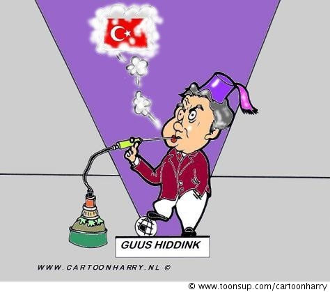Cartoon: Guus Hiddink 1