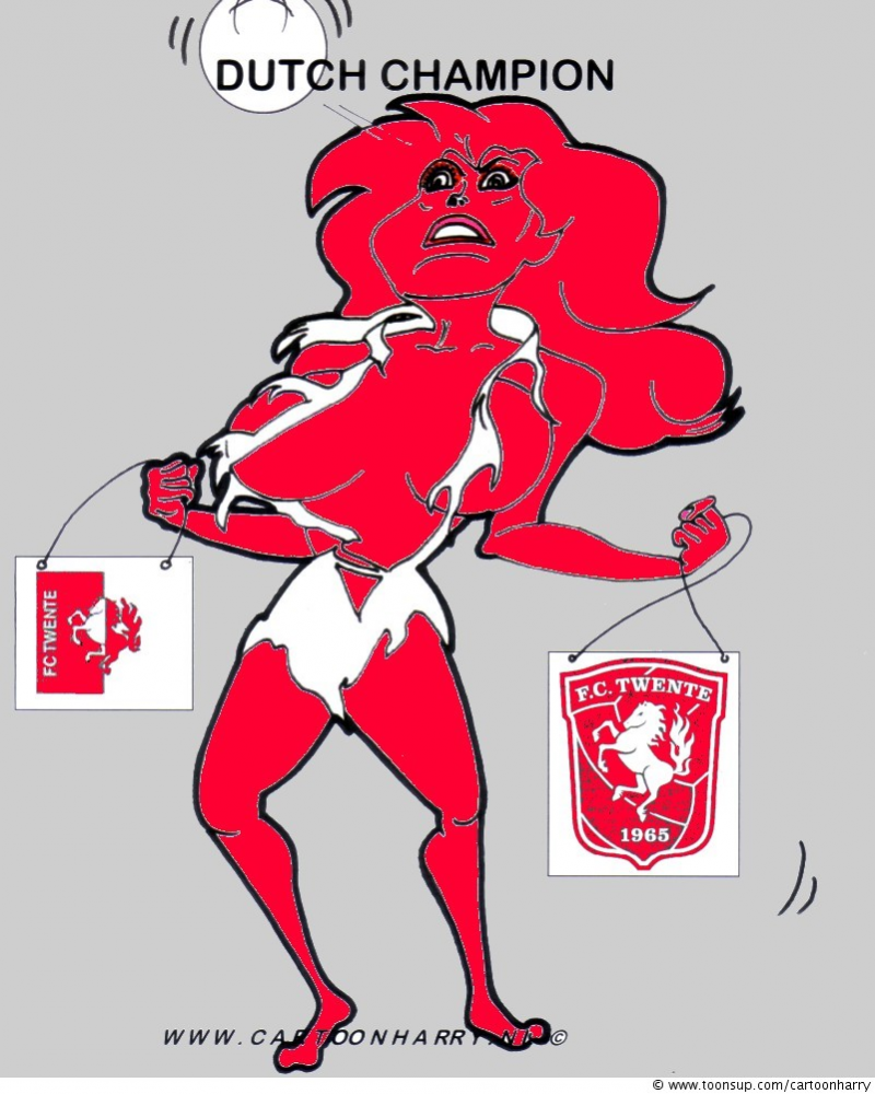 Cartoon: Dutch Soccer Champ 1