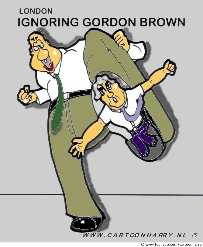 Cartoon: GORDON BROWN 1