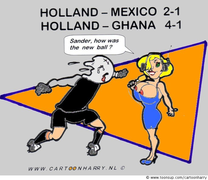 Cartoon: New Balls Please 1