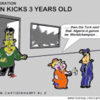 Man Kicks 3Years Old