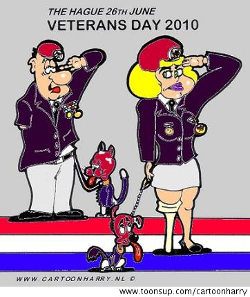 Cartoon: Dutch Veterans Day 1