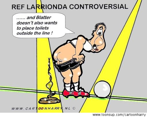 Cartoon: Referee Controversial 1