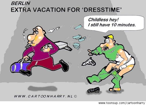 Cartoon: Police Dress Time 1