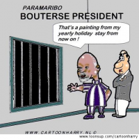 Bouterse President Surinam