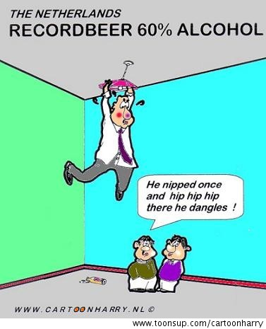 Cartoon: Beer Record In Holland 1