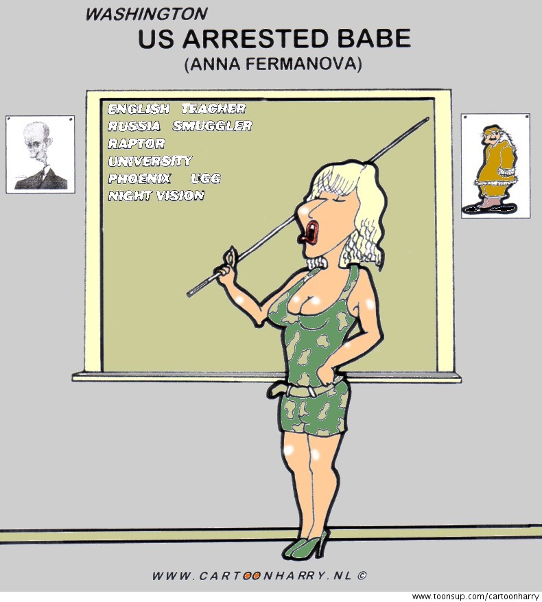 Cartoon: Arrested Babe 1
