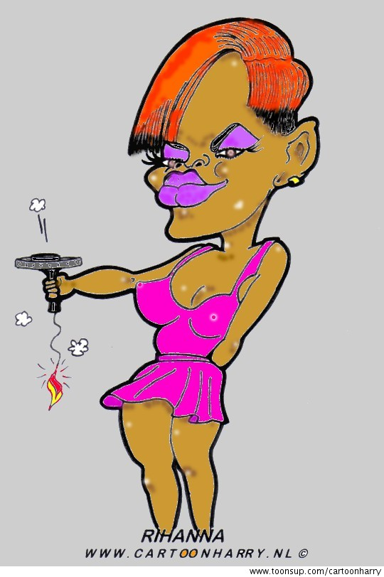 Cartoon: Rihanna To Cyprus 1