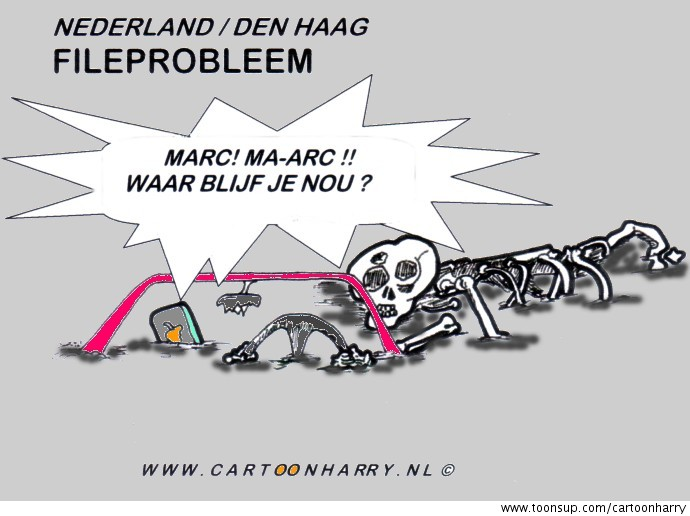 Cartoon: File Probleem 1