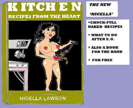 Caricature: New Book Nigella Lawson 1