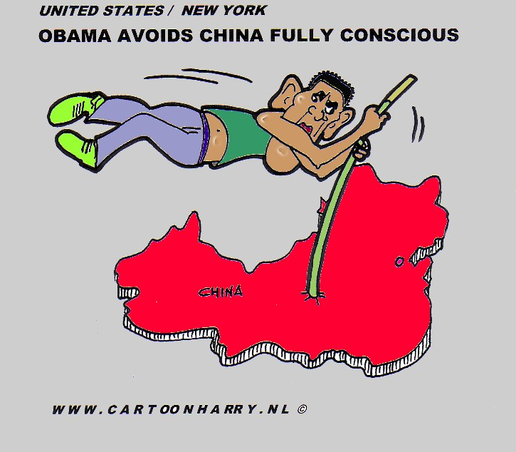 Cartoon: Avoiding China 1