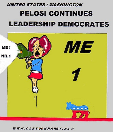 Cartoon: Nancy Pelosi Is Staying 1
