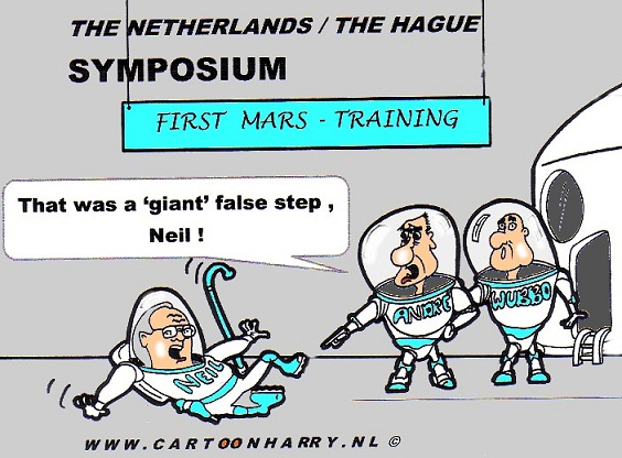 Cartoon: A Giant Wrong Step 1