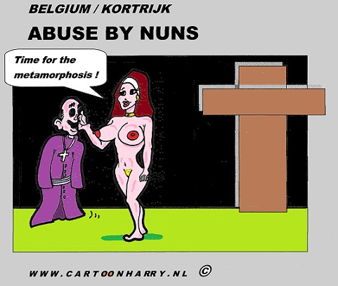 Cartoon: Again Abuse in Belgium 1