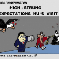 Hu Visits USA