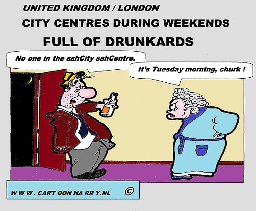 Cartoon: Only Drunkards 1