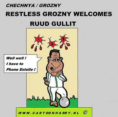Cartoon: Ruud Gullit 1