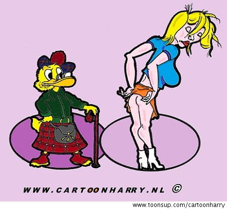 Cartoon: Scrooge 1