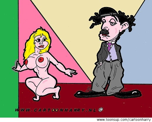 Cartoon: Charlie Chaplin 1