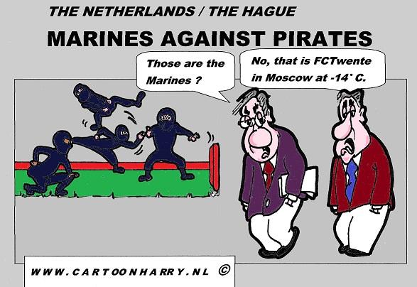 Cartoon: Marines Against Pirates 1
