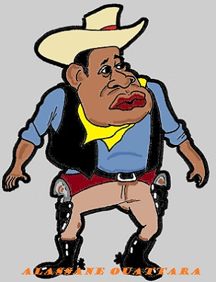 Cartoon: Alassane Ouattara 1