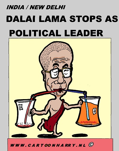 Cartoon: Dalai Lama 1