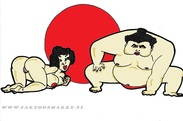 Cartoon: Sumo 1