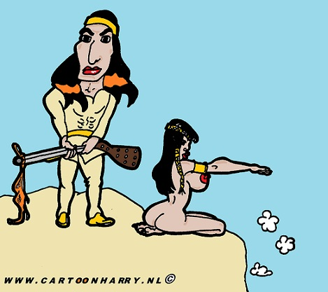 Cartoon: Winnetou 1