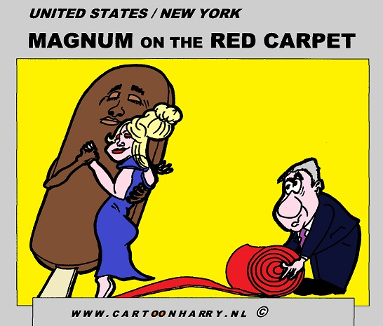Cartoon: Magnum To The USA 1