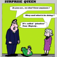Surprise Queen Elisabeth