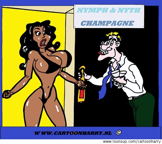 Cartoon: Champagne 1