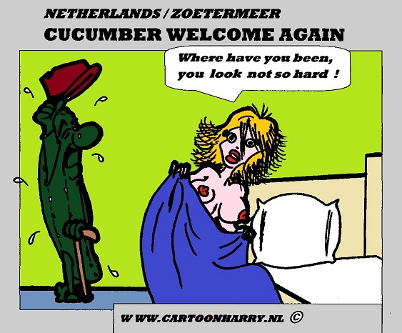 Cartoon: Cucumber Welcome Again 1