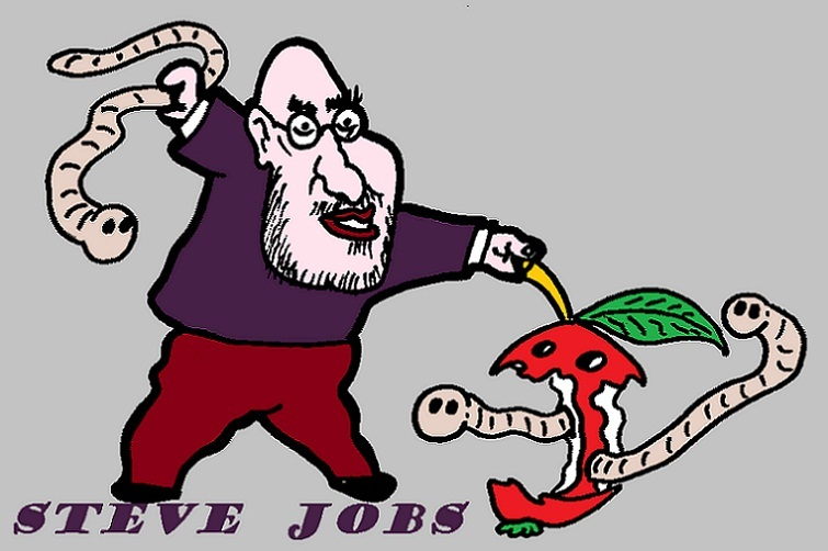 Karrikatur: Steve Jobs 1