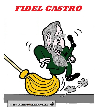 Caricature: FIDEL CASTRO 1