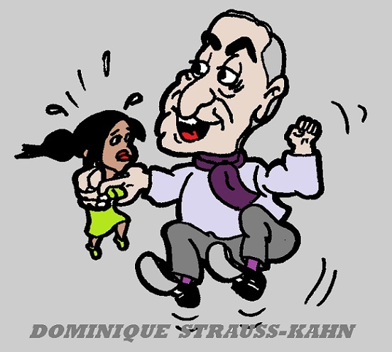 Karrikatur: STRAUSS-KAHN 1