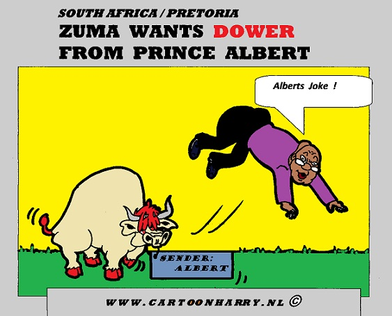 Cartoon: Alberts Bull 1