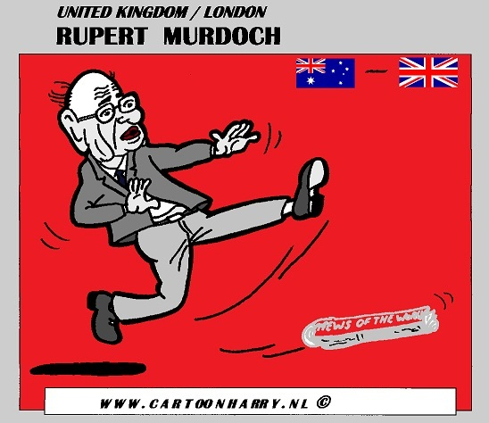 Cartoon: Rupert Murdoch 1