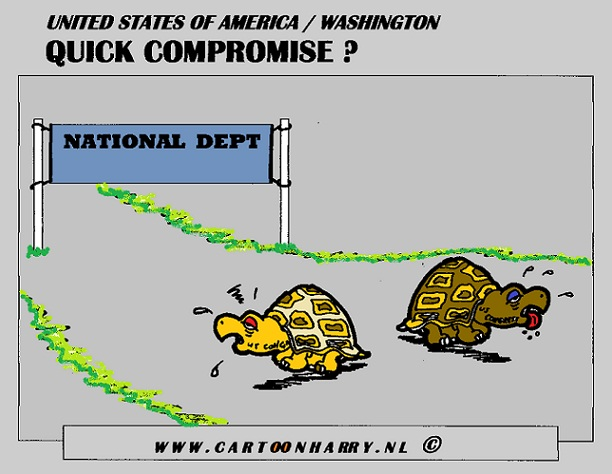 Cartoon: Slow Talkings National Dept 1