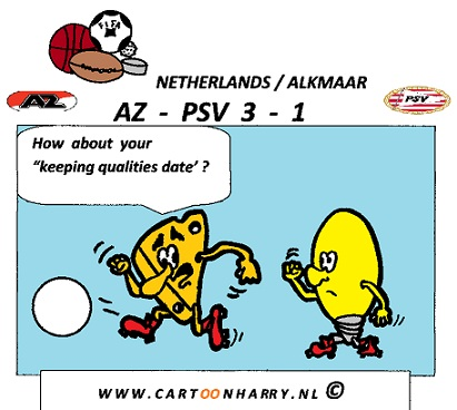Cartoon: AZ - PSV  3 - 1 1