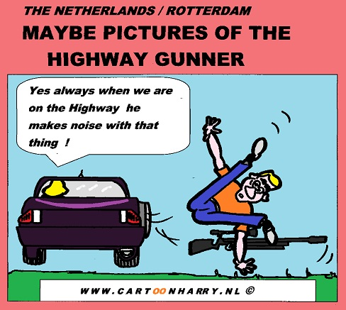 Cartoon: Highway Gunner 1