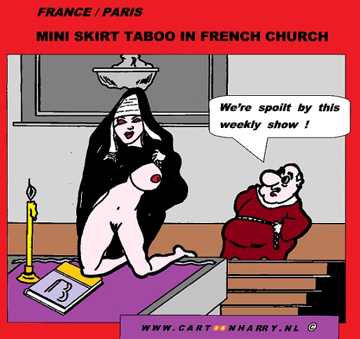 Cartoon: No Mini-Skirt 1